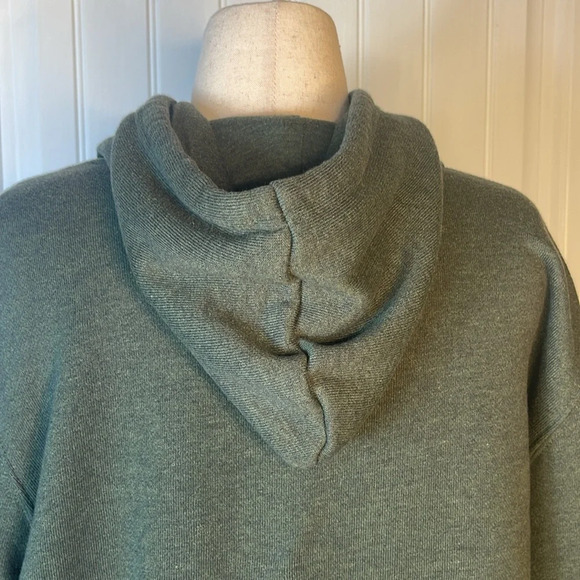 State Of Mine Men's Olive Green Florida Brush Trees Sweatshirt Sz XL - Picture 5 of 9